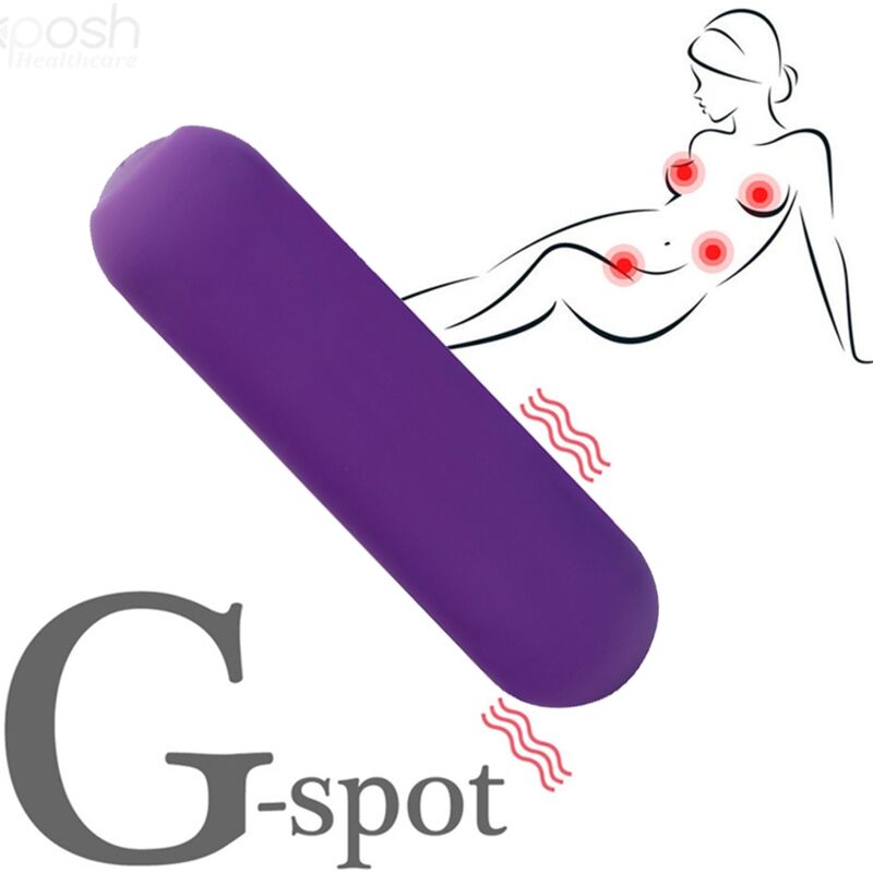 ARMONY - SPLASH JOIE VIBRATOR BULLET SILICONE REMOTE CONTROL 10 VIBRATIONS 75 X 19 CM PURPLE - Image 5