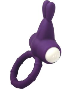 ARMONY - MS BUNNY VIBRATOR RING SILICONE PURPLE