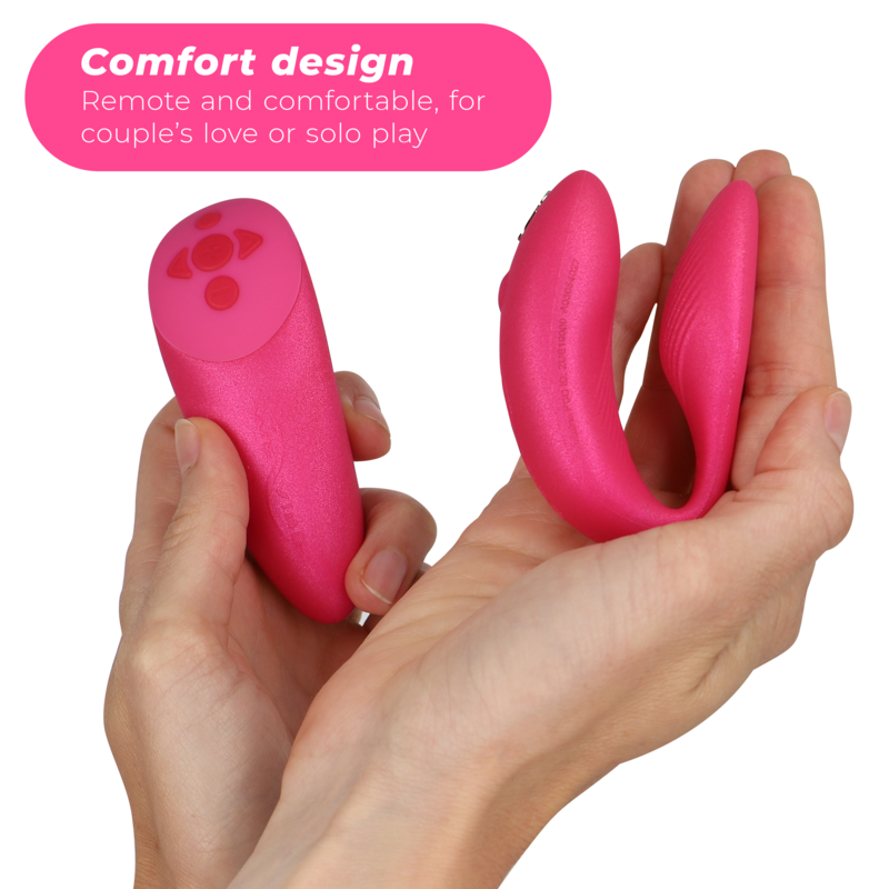 WE-VIBE - CHORUS VIBRATOR FOR COUPLES WITH SQUEEZE CONTROL PINK - Image 3