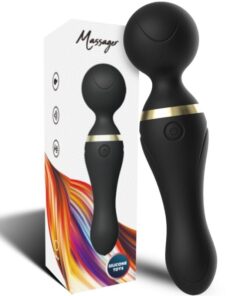 ARMONY - FREEZA MASSAGER  VIBRATOR SUPER FLEXIBLE HEAD BLACK