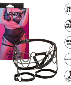 CALEXOTICS - EUPHORIA MULTICHAIN THIGH HARNESS PREMIUM PLUS SIZE