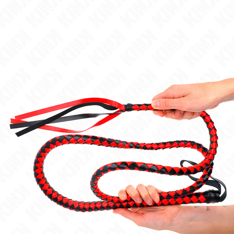 KINK - RED LONG SNAKE WHIP 210 CM - Image 5