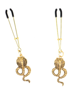 KINK - COBRA PENDANT NIPPLE CLAMPS 6 CM