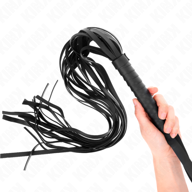 KINK - NEGRO SHORT HANDLE LONG TAIL WHIP 70 CM - Image 4