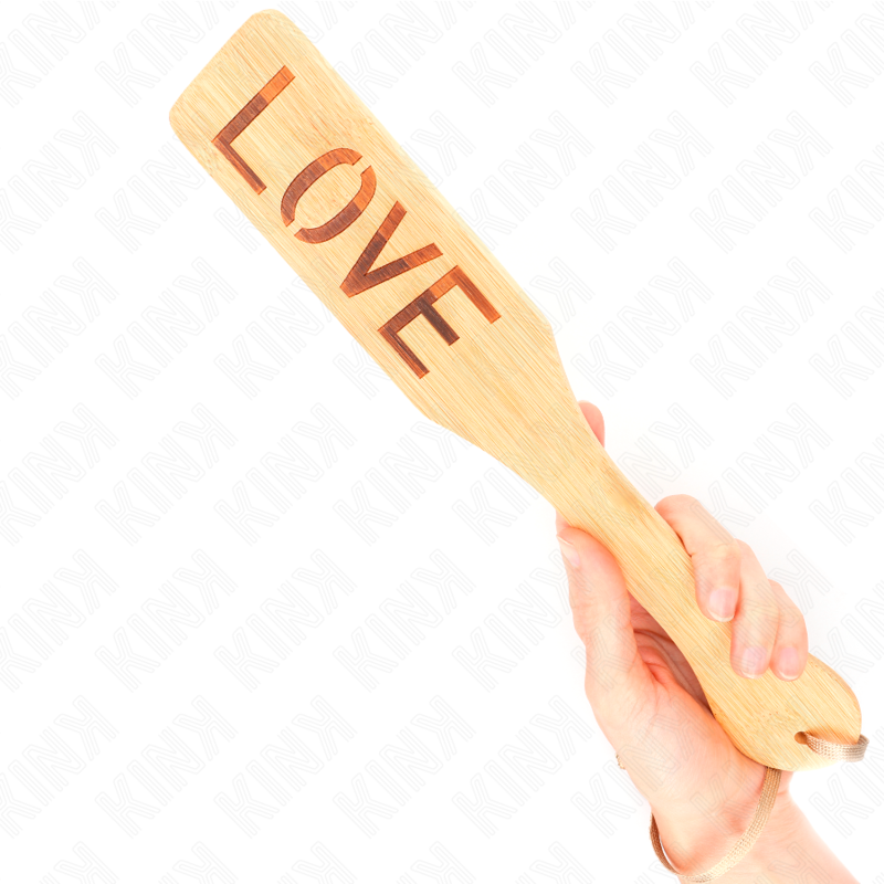 KINK - BAMBOO PALETTE WORD LOVE 32 X 5.5 CM - Image 4