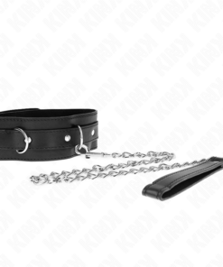 KINK - COLLAR WITH BELT 65 CM WITH STRAP BLACK 54 X 4.5 CM