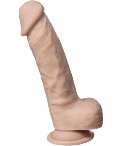 SILEXD - MODEL 1 REAL SKIN REALISTIC PENIS THERMO REACTIVE 17.8 CM FLESH