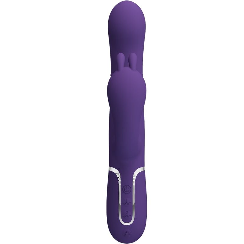 PRETTY LOVE - CAMMY TRIPLE VIBRATOR MULTIFUNCTION 4 IN 1 PURPLE - Image 2