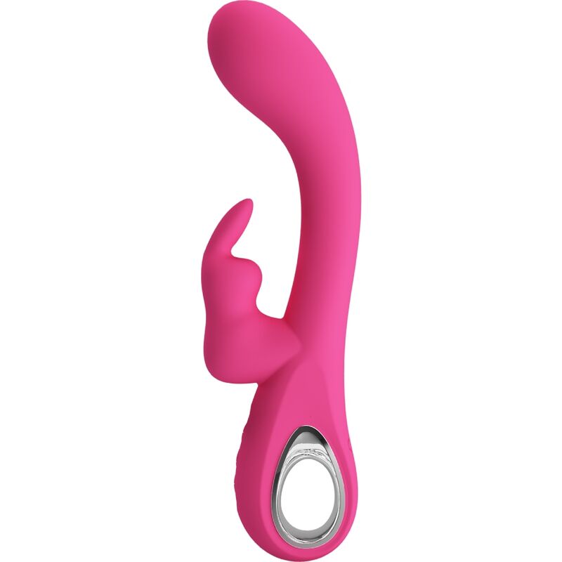 PRETTY LOVE - NOVAK RABBIT VIBRATOR 12 VIBRATIONS PINK - Image 4