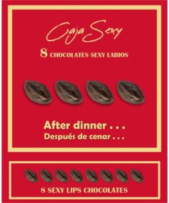 DIABLO PICANTE - BOX OF 8 VAGINA-SHAPED CHOCOLATES