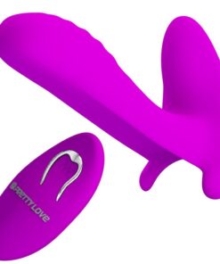 PRETTY LOVE - MASSAGER  VIBRATOR 12 VIBRATIONS REMOTE CONTROL PURPLE