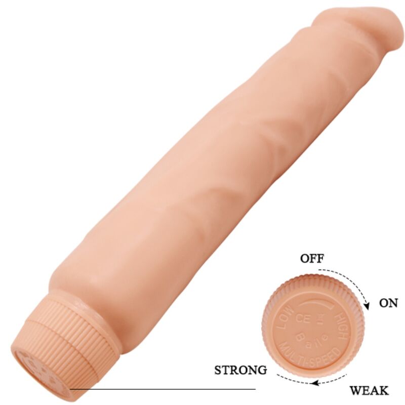 BAILE - JACK REALISTIC VIBRATOR 26 CM FLESH - Image 4