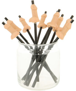 DIABLO PICANTE - BAG OF 10 NATURAL PENIS STRAWS