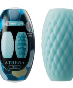 PRETTY LOVE - ATHENA EROS SILICONE MALE MASTURBATOR SKY BLUE