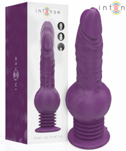 INTENSE - TATUM MULTIFUNCTION VIBRATOR WITH UP AND DOWN VIBRATION 24 CM PURPLE