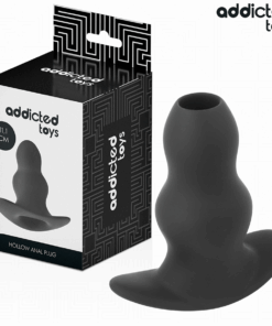 ADDICTED TOYS - HOLLOW ANAL PLUG SILICONE SIZE L 11.1 CM