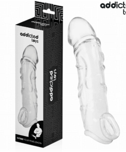 ADDICTED TOYS - TRANSPARENT PENIS EXTENSON 27 CM