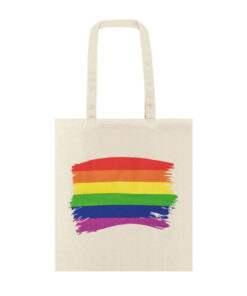 PRIDE - COTTON LGBT FLAG BAG
