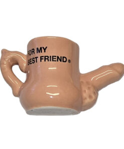 DIABLO PICANTE  CERAMIC MUG MAGNET WITH RAISED PENIS “FOR MY BEST FRIEND”