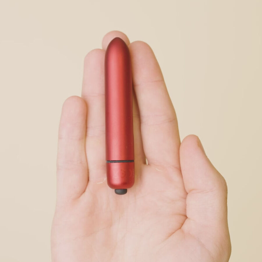 ROCKS-OFF - RO-90 SCARLET VELVET VIBRATING BULLET RED - Image 4