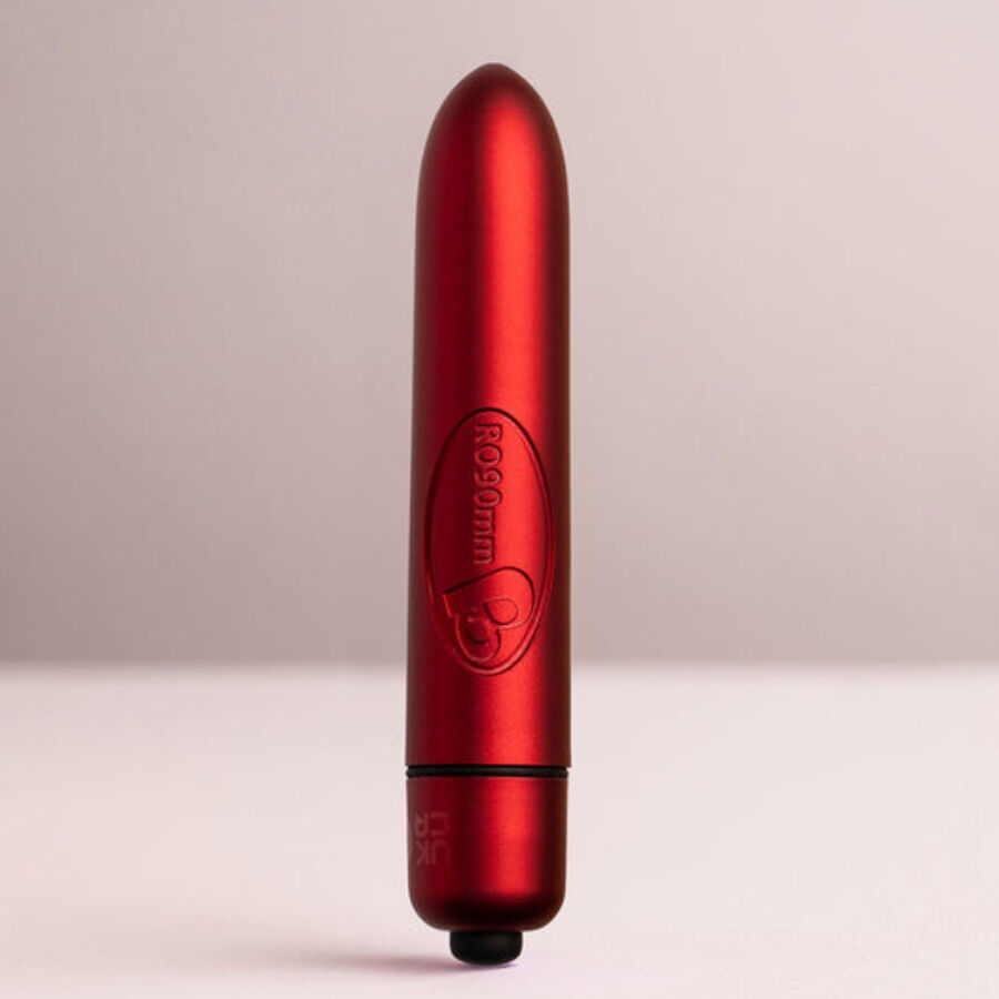 ROCKS-OFF - RO-90 SCARLET VELVET VIBRATING BULLET RED - Image 5