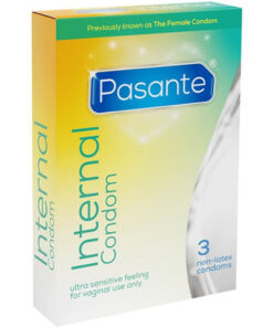 PASANTE - INTERNAL CONDOM NON-LATEX 3 UNITS