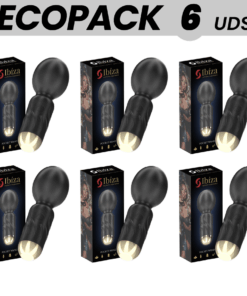ECOPACKS 6 UNITS - IBIZA POCKET WAND VIBRATOR