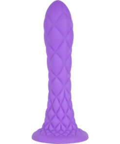 SILEXD - DREAMY DILDO FANTASY SILICONA LIQUIDA TERMOREACTIVO VIOLETA 18.5 CM