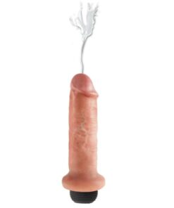 KING COCK - 17.8 CM SQUIRTING DILDO