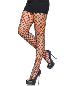 LEG AVENUE - SHARP EDGE SCALE NET PANTYHOUSE