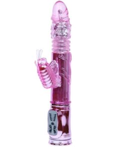 BAILE - RECHARGEABLE VIBRATOR WITH ROTATION AND THROBBING BUTTERF STIMULATOR