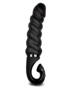 G-VIBE - G-JACK 2 - BLACK VIBRATING DILDO