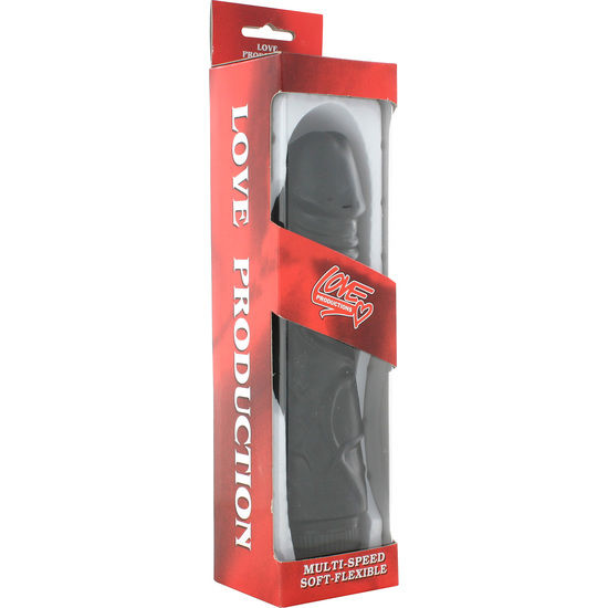 SEVEN CREATIONS - PERFECT PLEASURES BLACK VIBRATOR 22 CM - Image 2