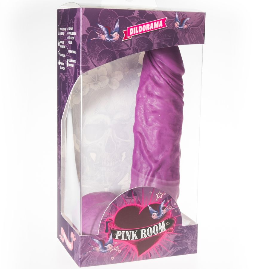 PINK ROOM - CHEMS REALISTIC DILDO PURPLE 20 CM - Image 2