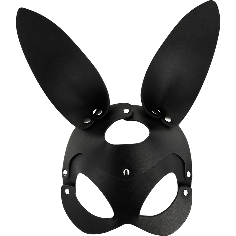 COQUETTE CHIC DESIRE - VEGAN LEATHER MASK WITH BUNNY EARS - Image 3