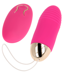 OHMAMA - REMOTE CONTROL VIBRATING EGG 10 SPEEDS PINK